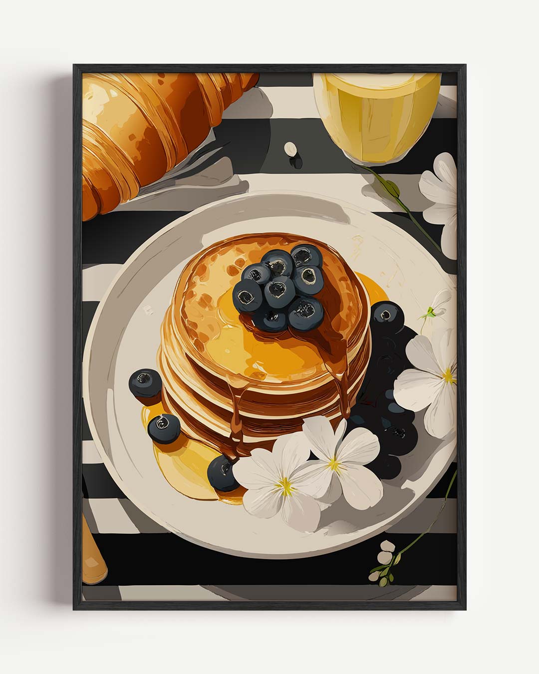 Smakelijke Ontbijt – keuken portret poster als wanddecoratie