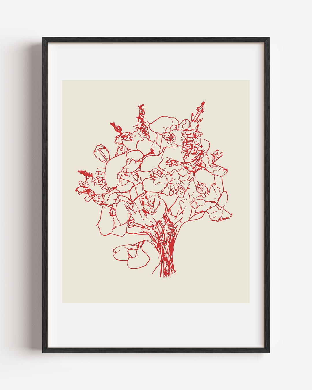 Elegante Floraire Kunstposter – keuken portret poster als wanddecoratie