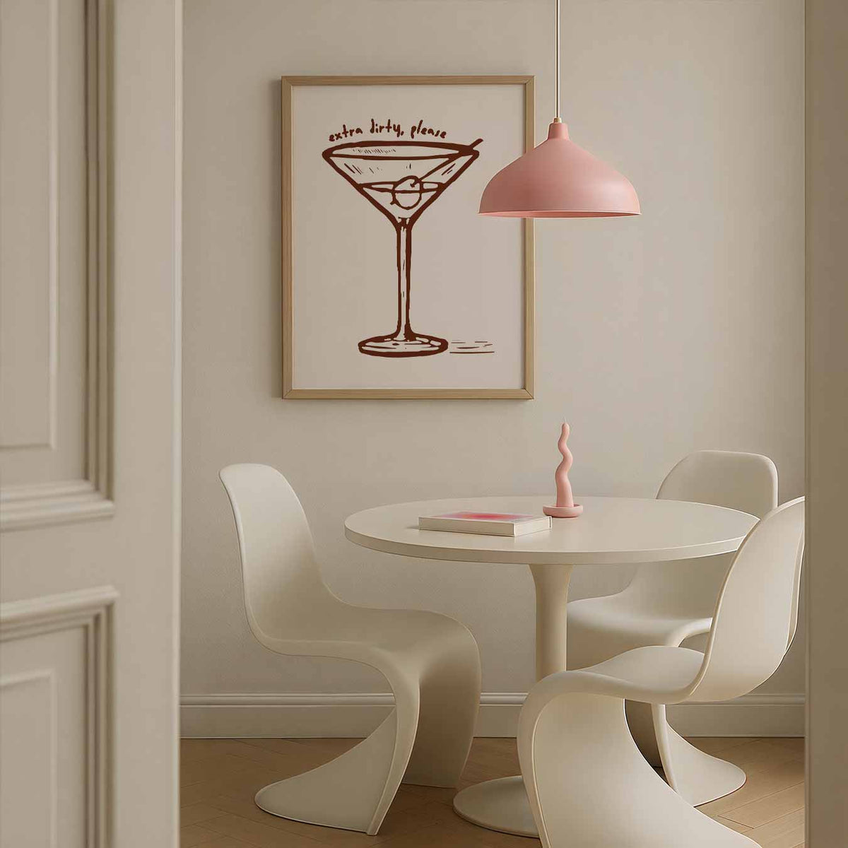 Cocktail Chic – zomerse poster in staand formaat