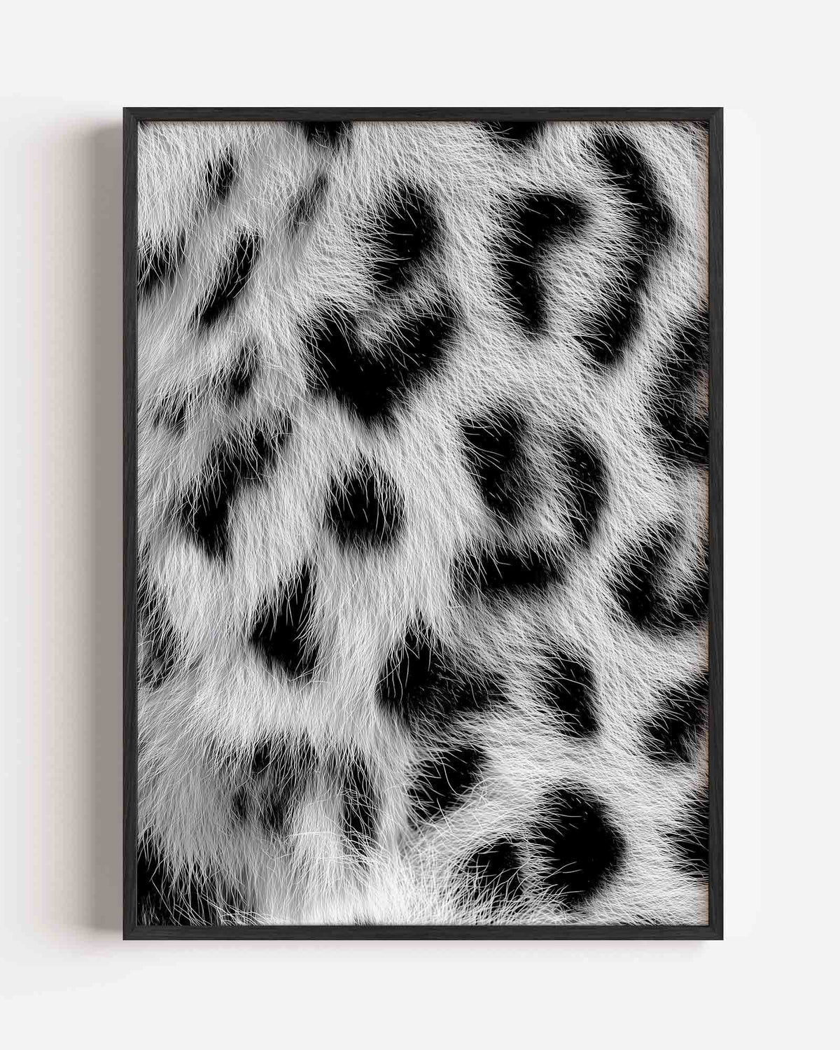 Luipaardprint – safari portret poster als wanddecoratie