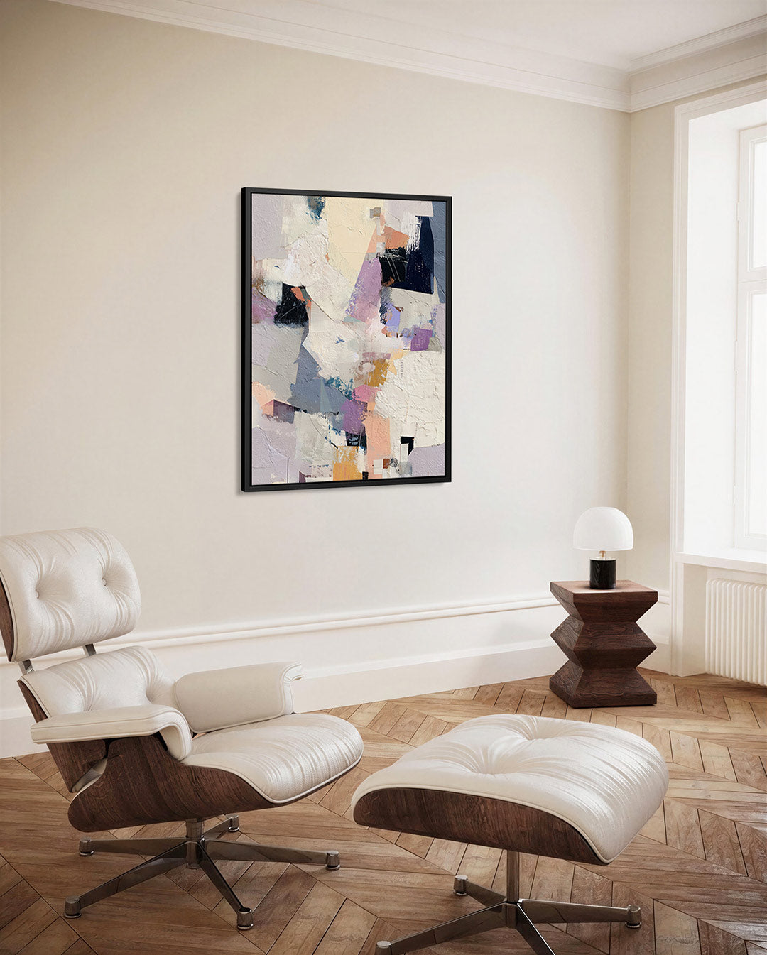 Kleurencompositie – decoratief kunstwerk voor aan de muur