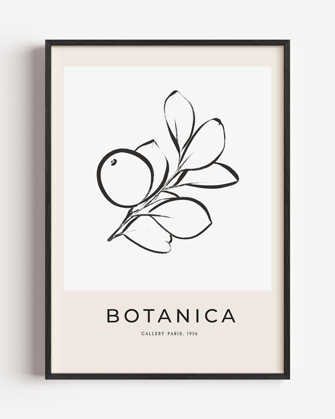 Botanische Kunstposter – keuken portret poster als wanddecoratie