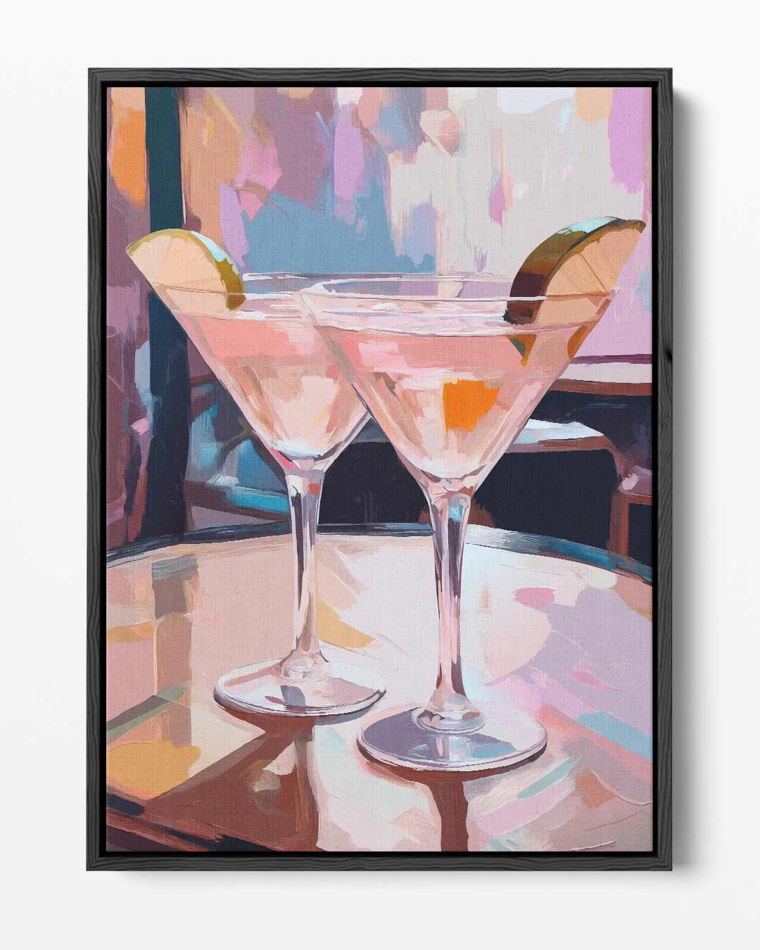 Cocktail Avondturen – portret kunstwerk als wanddecoratie