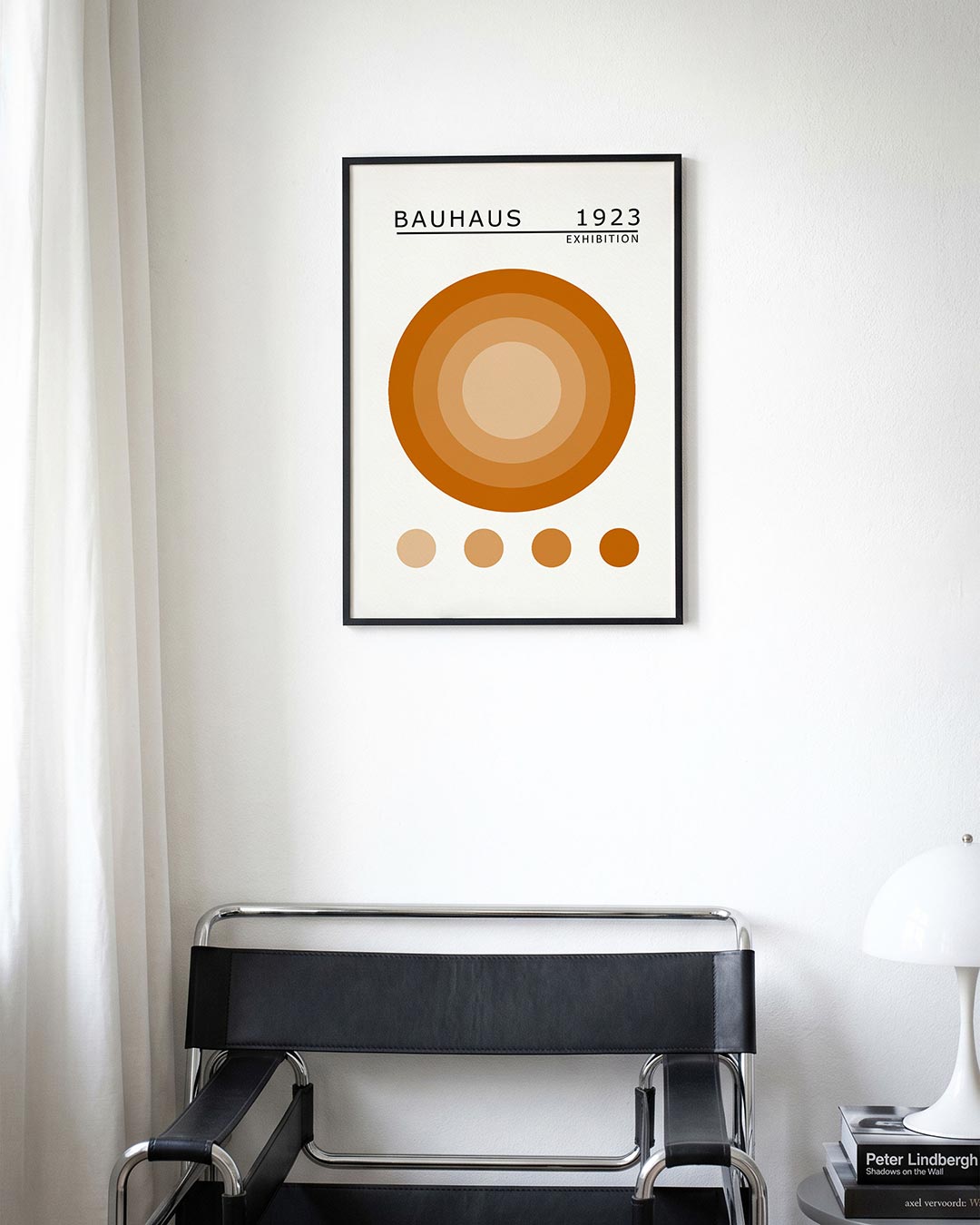 – moderne Bauhaus wandkunst als poster
