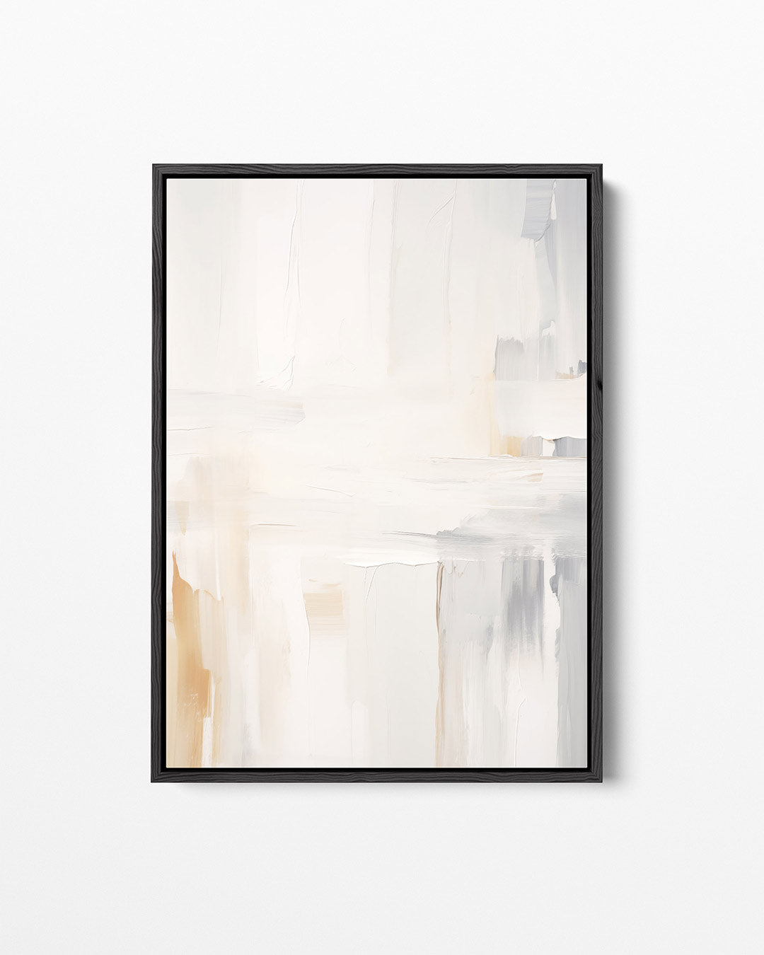 Zachte kleuren compositie – staand wanddecoratie kunstwerk