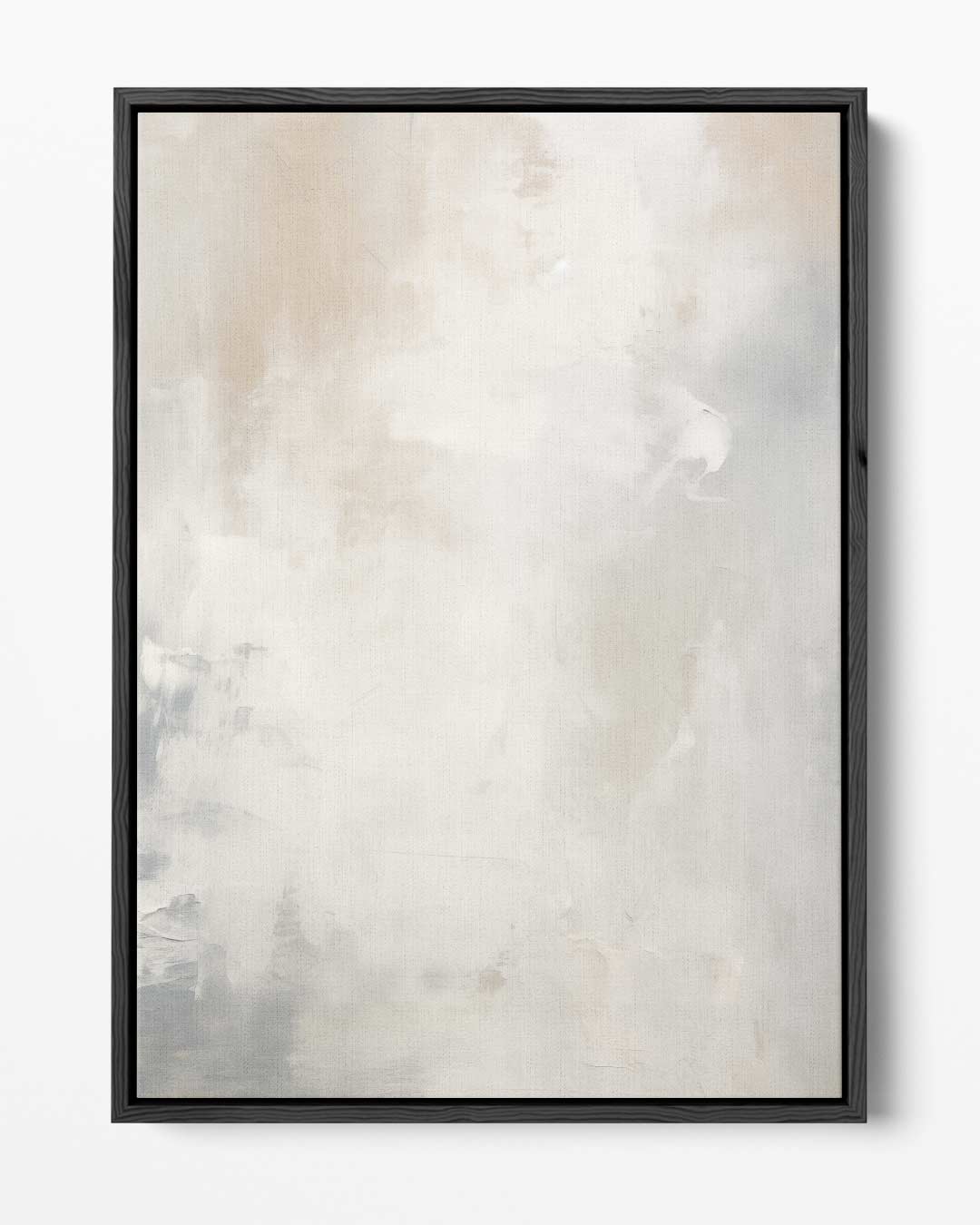 Zachte Dromen in Neutrale Tinten – portret kunstwerk als wanddecoratie