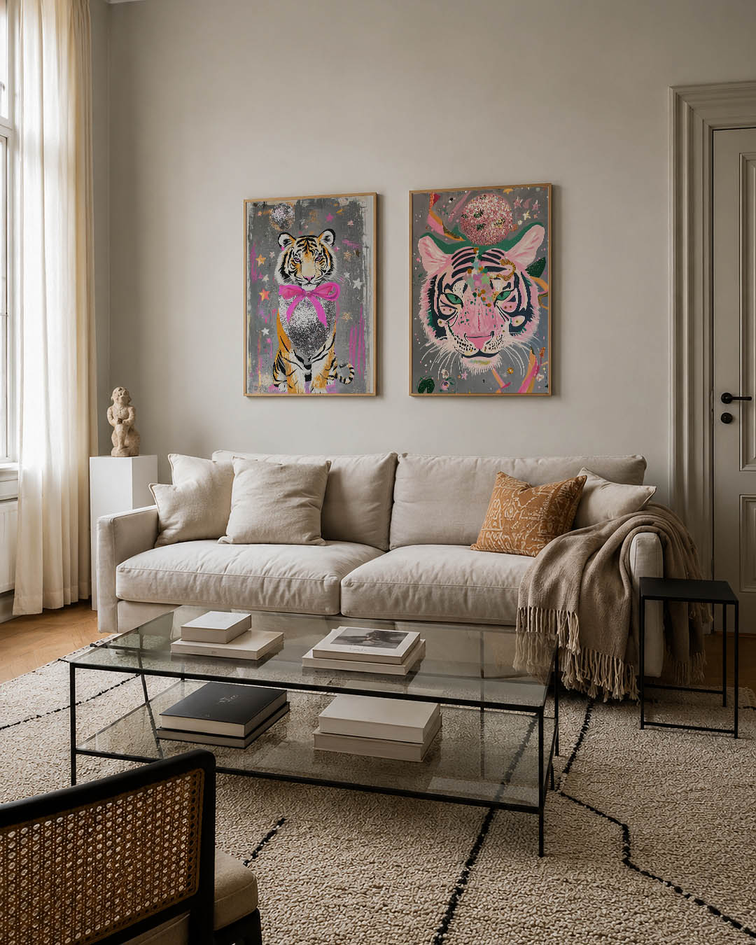Tijger en sterren Posterset