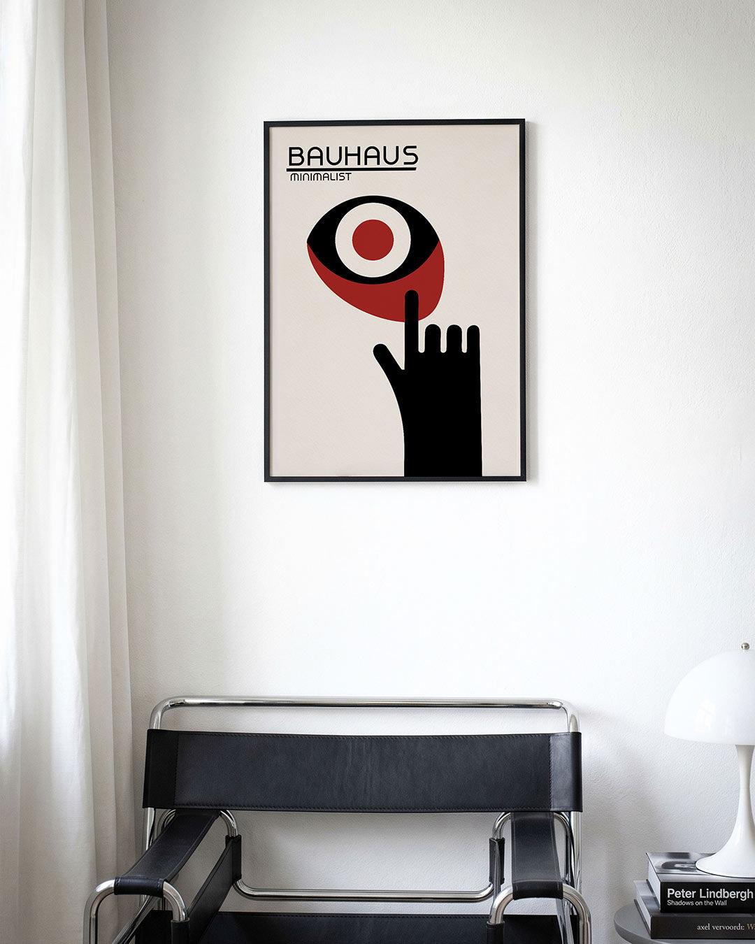 Vormen en vlakken – moderne Bauhaus wandkunst als poster