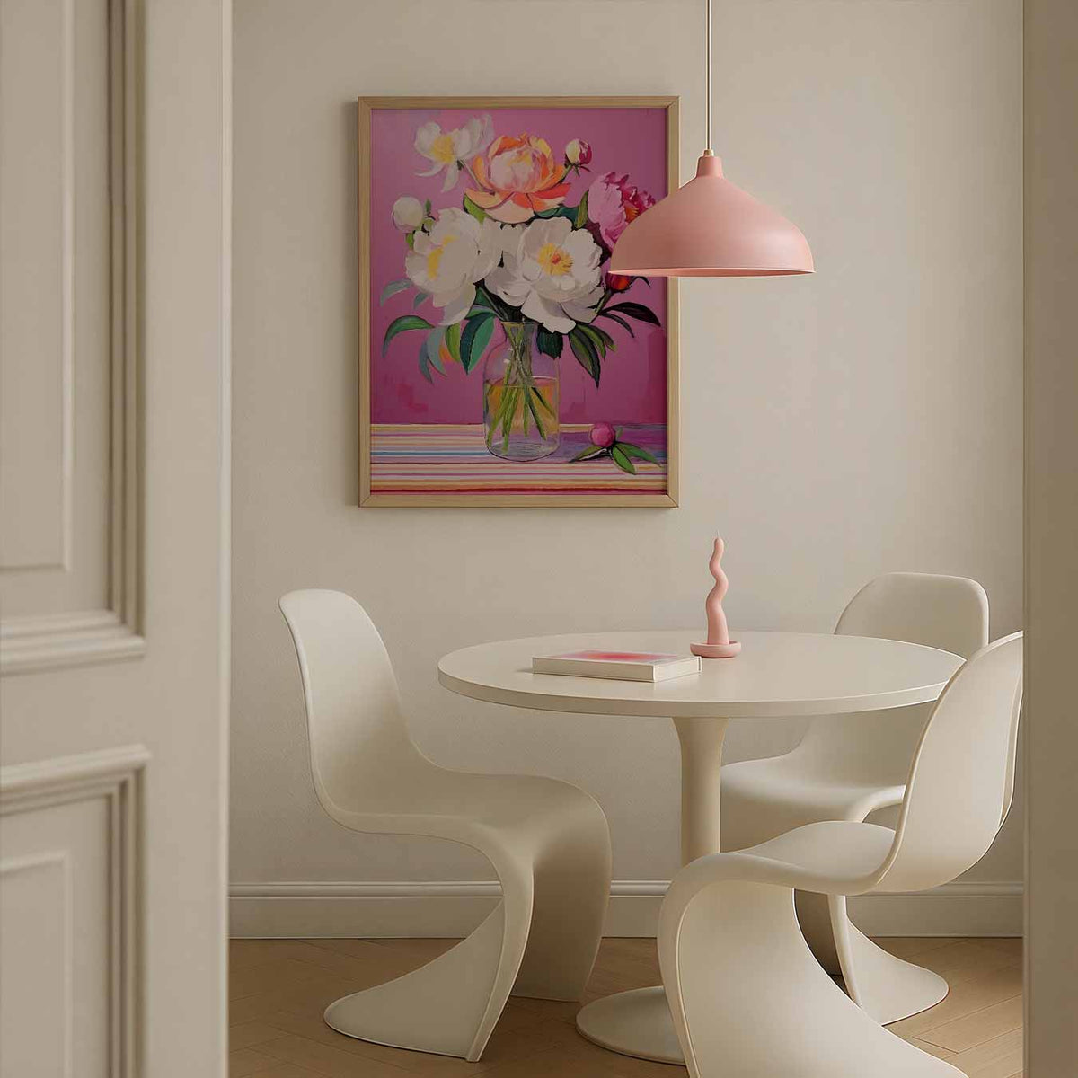 Elegante Bloemenpracht – bloemen poster in staand formaat
