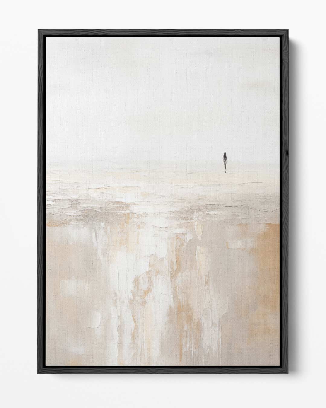 Eenzaamheid in de Leegte – portret kunstwerk als wanddecoratie