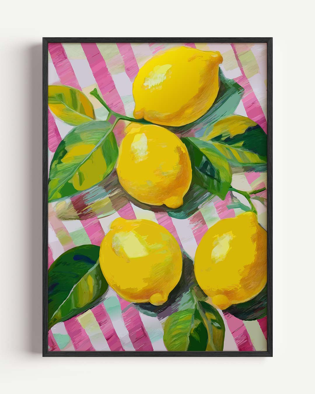 Zomerse Citrus Verrukking – keuken portret poster als wanddecoratie
