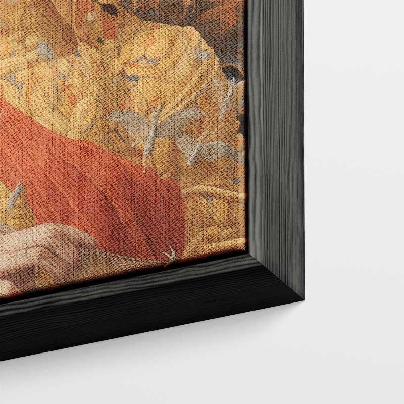 Vlinders in Verbeelding – kunstwerk met zwarte baklijst