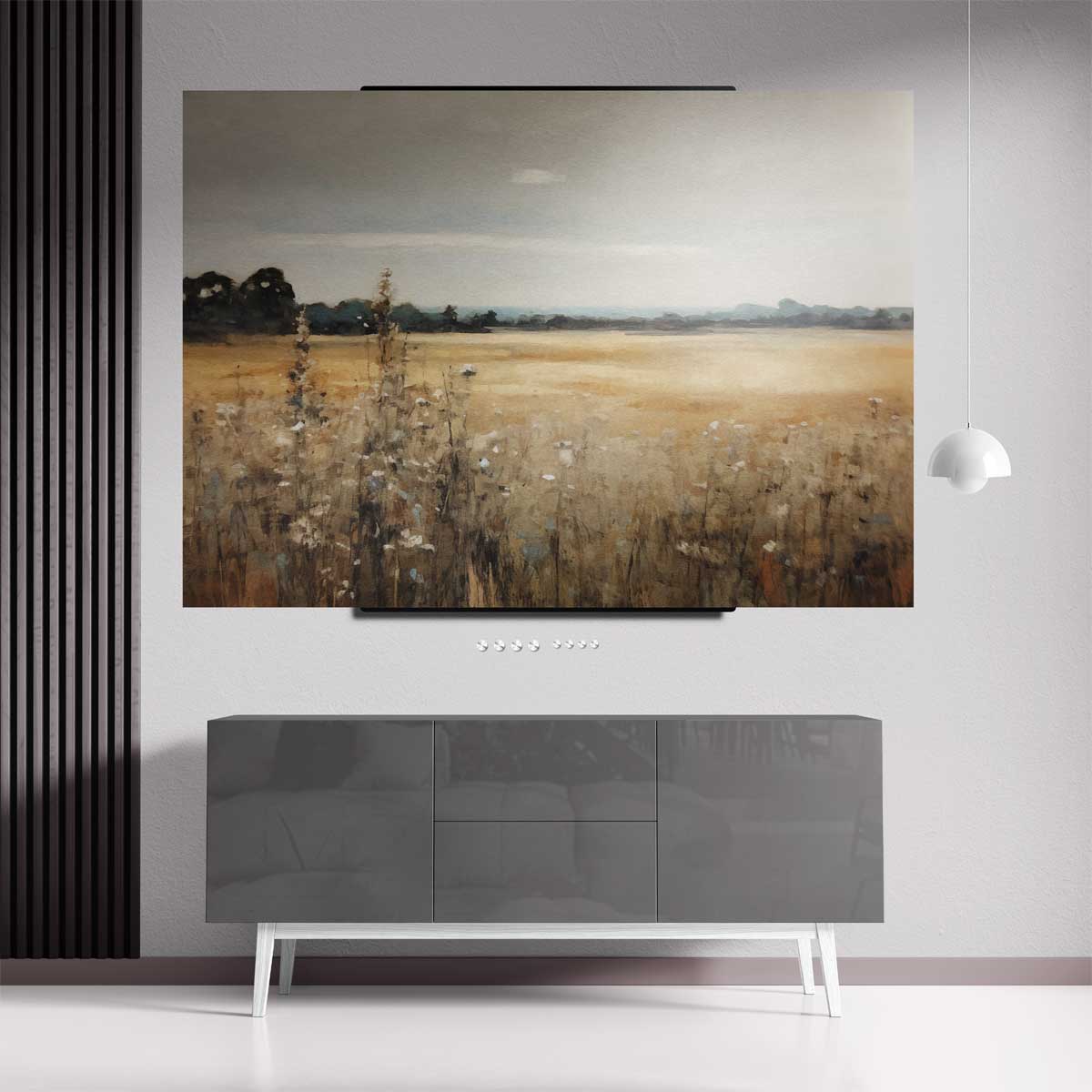 Zomerweide – dibond kunstwerk als wanddecoratie