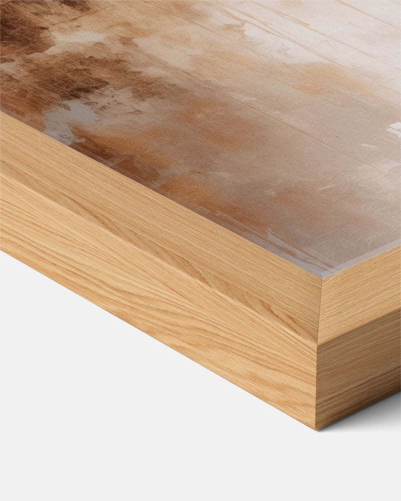 Luxe Abstracte Gouden – staande muurposter voor kerst