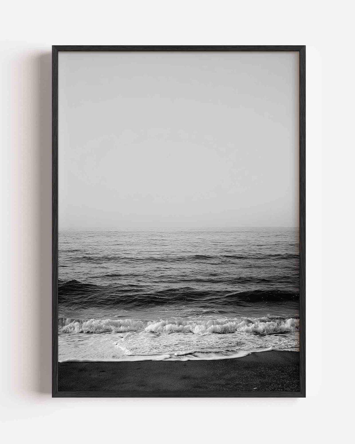 Golven aan de kust – natuur portret poster als wanddecoratie