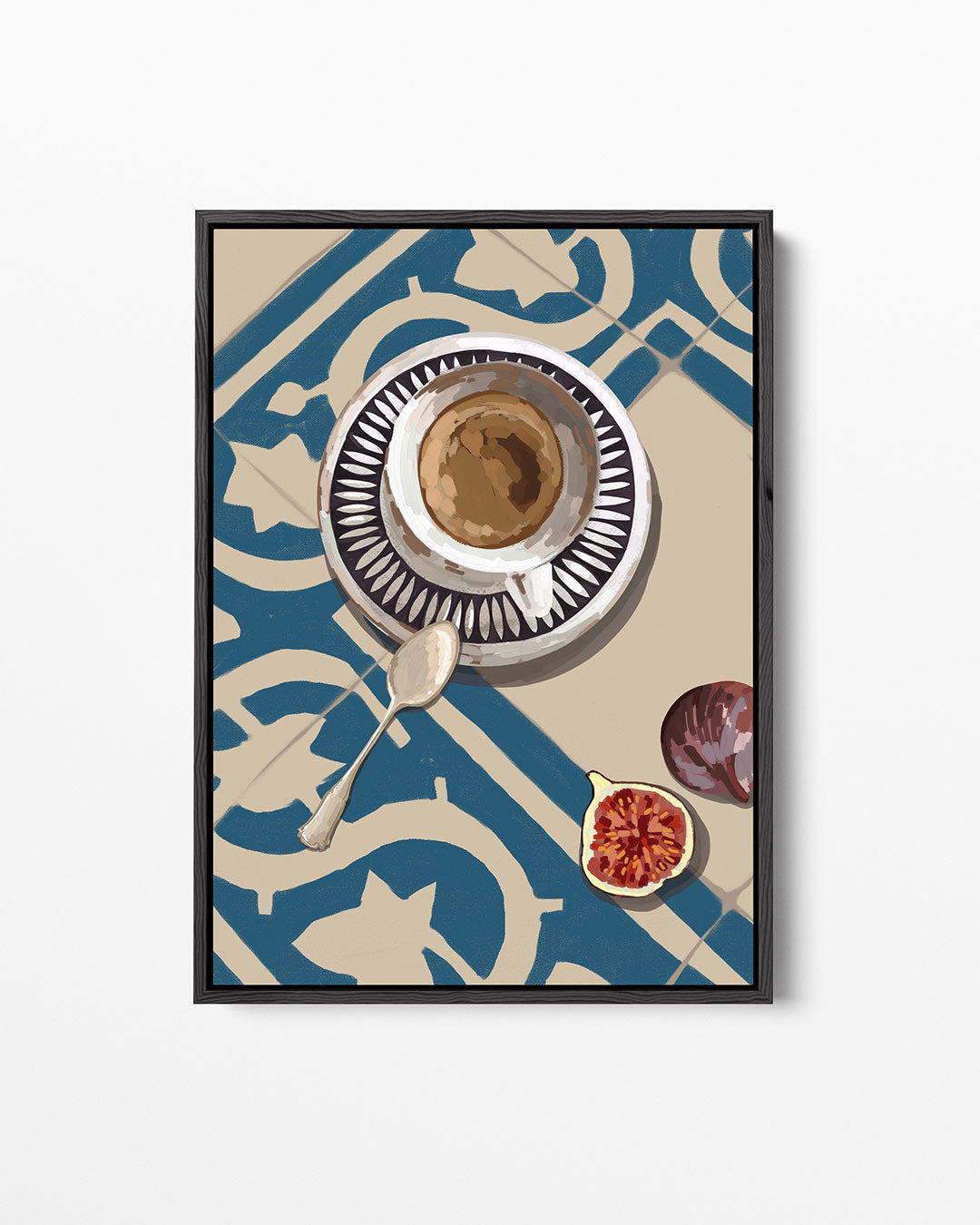 Koffie en vijgen – staand wanddecoratie kunstwerk