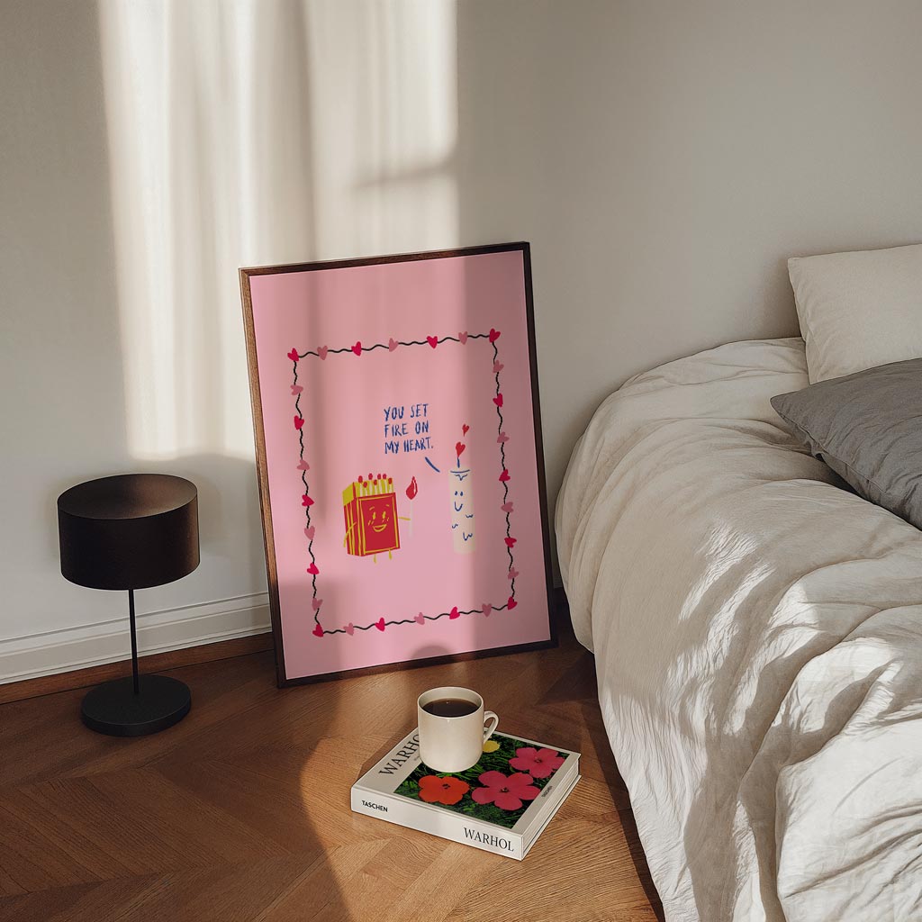 Romantische Mercurius Posterset – staande zomer wanddecoratie van WallArtistic