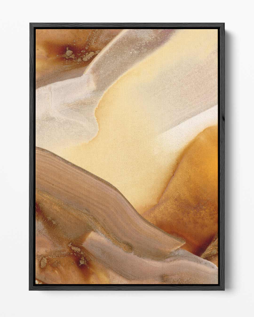 Natuurlijke Warmte – portret kunstwerk als wanddecoratie