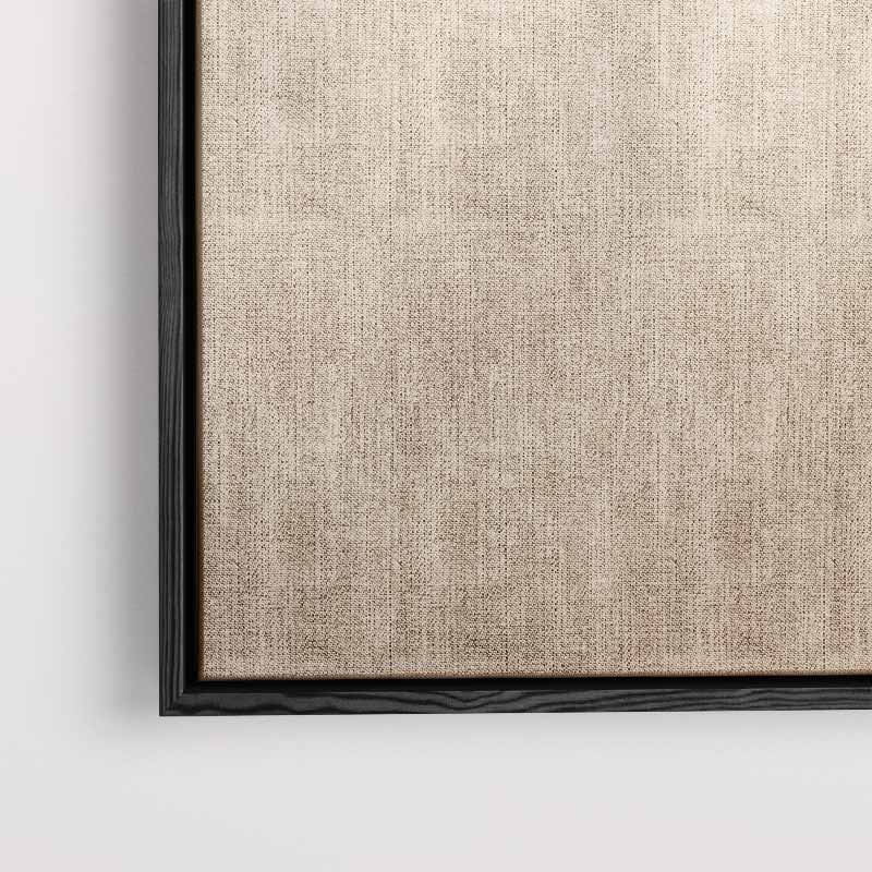 Gouden Herfst Stilte – staand kunstwerk voor modern interieur