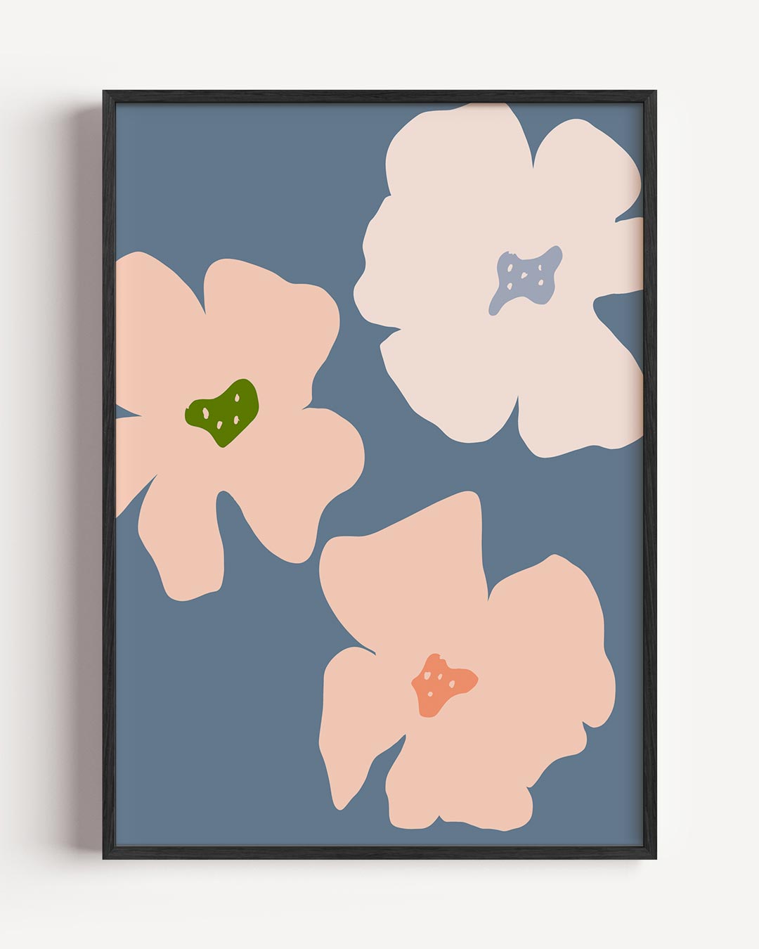 Stijlvolle Bloemenposter – bloemen portret poster als wanddecoratie
