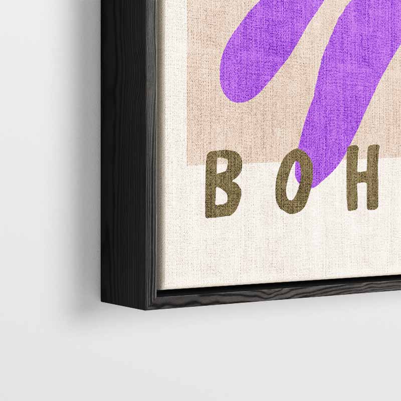 L'Haute Boheme Abstract – dibond wanddecoratie in staand formaat