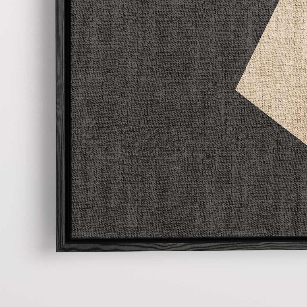 Abstracte Geometrische Composities – dibond kunstwerk als wanddecoratie