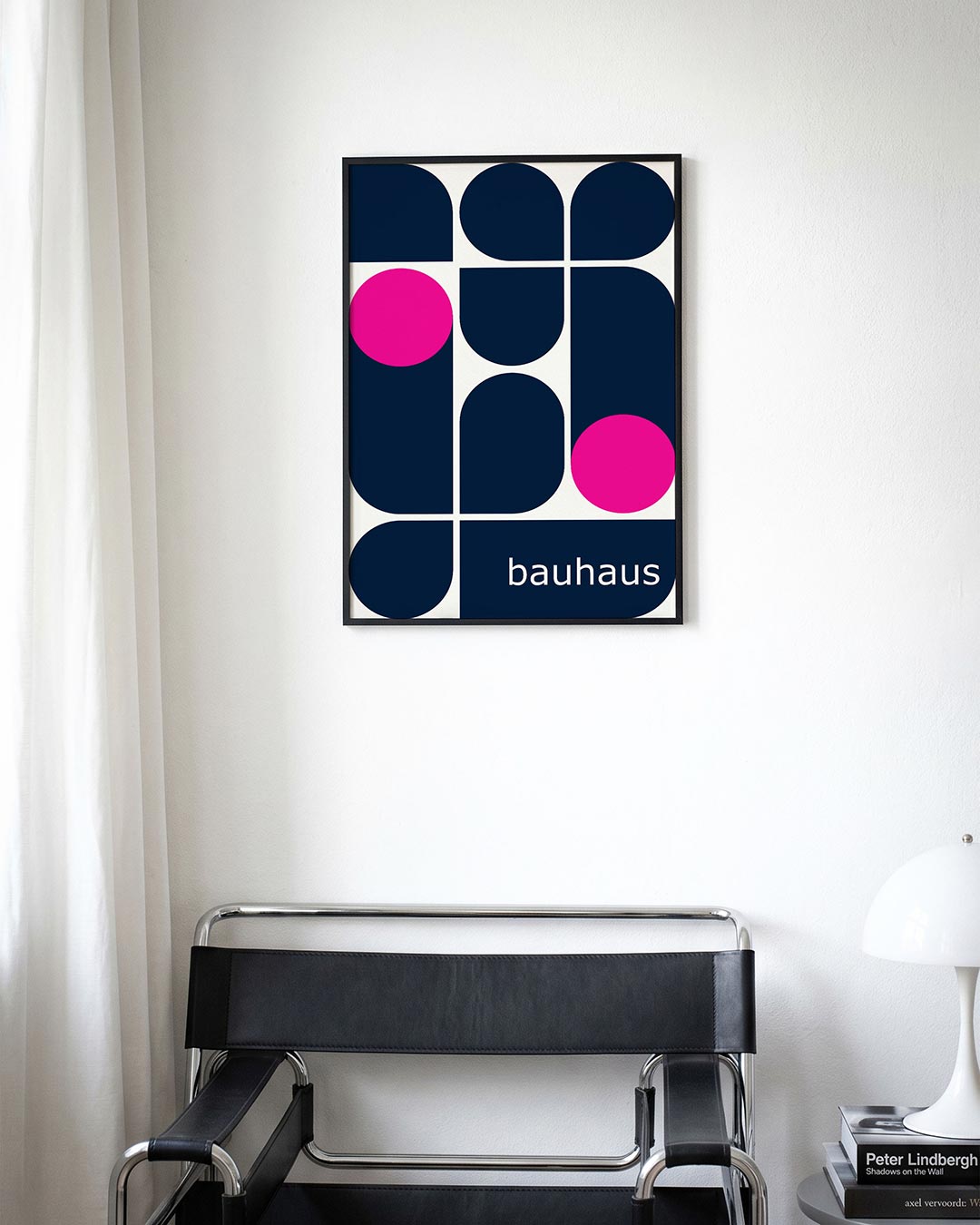 Vorm en kleur – moderne Bauhaus wandkunst als poster