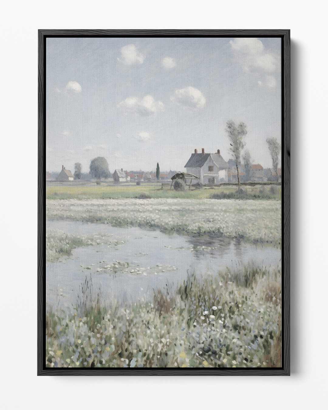 Lente in de Weide – portret kunstwerk als wanddecoratie