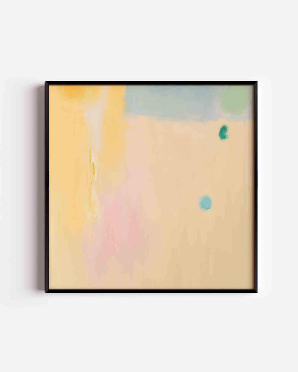 Abstracte vormen – vierkante poster met kleur en vormen als wanddecoratie
