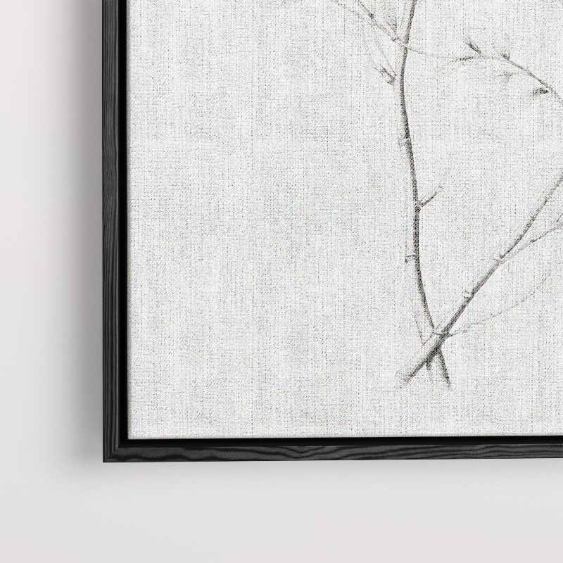 Luchtige Taktekening – staand kunstwerk voor modern interieur