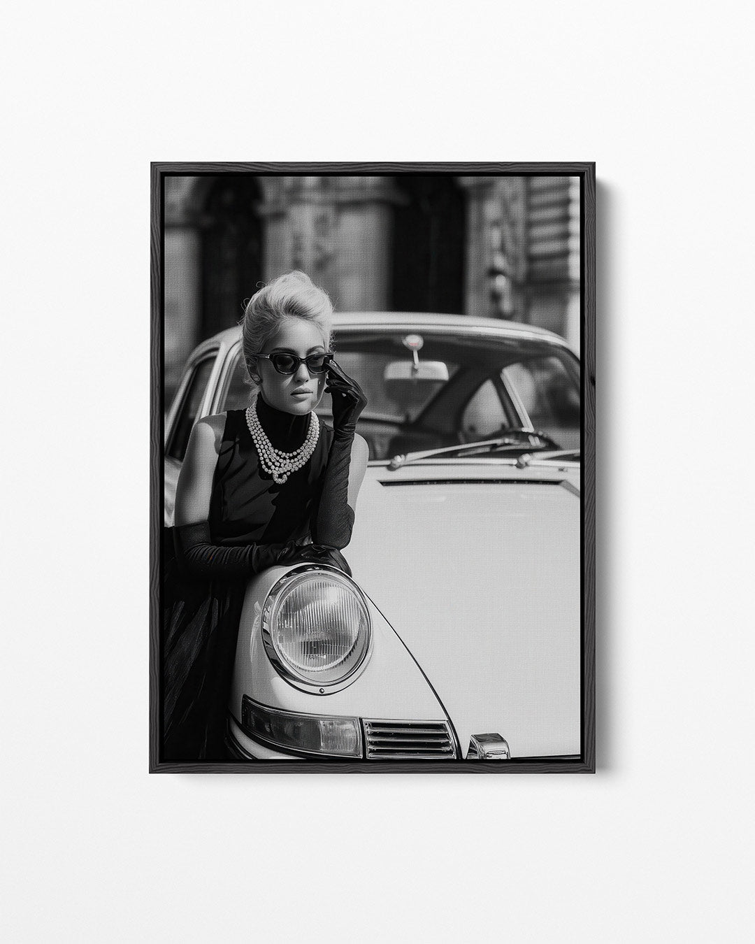 Elegante vrouw – staand wanddecoratie kunstwerk
