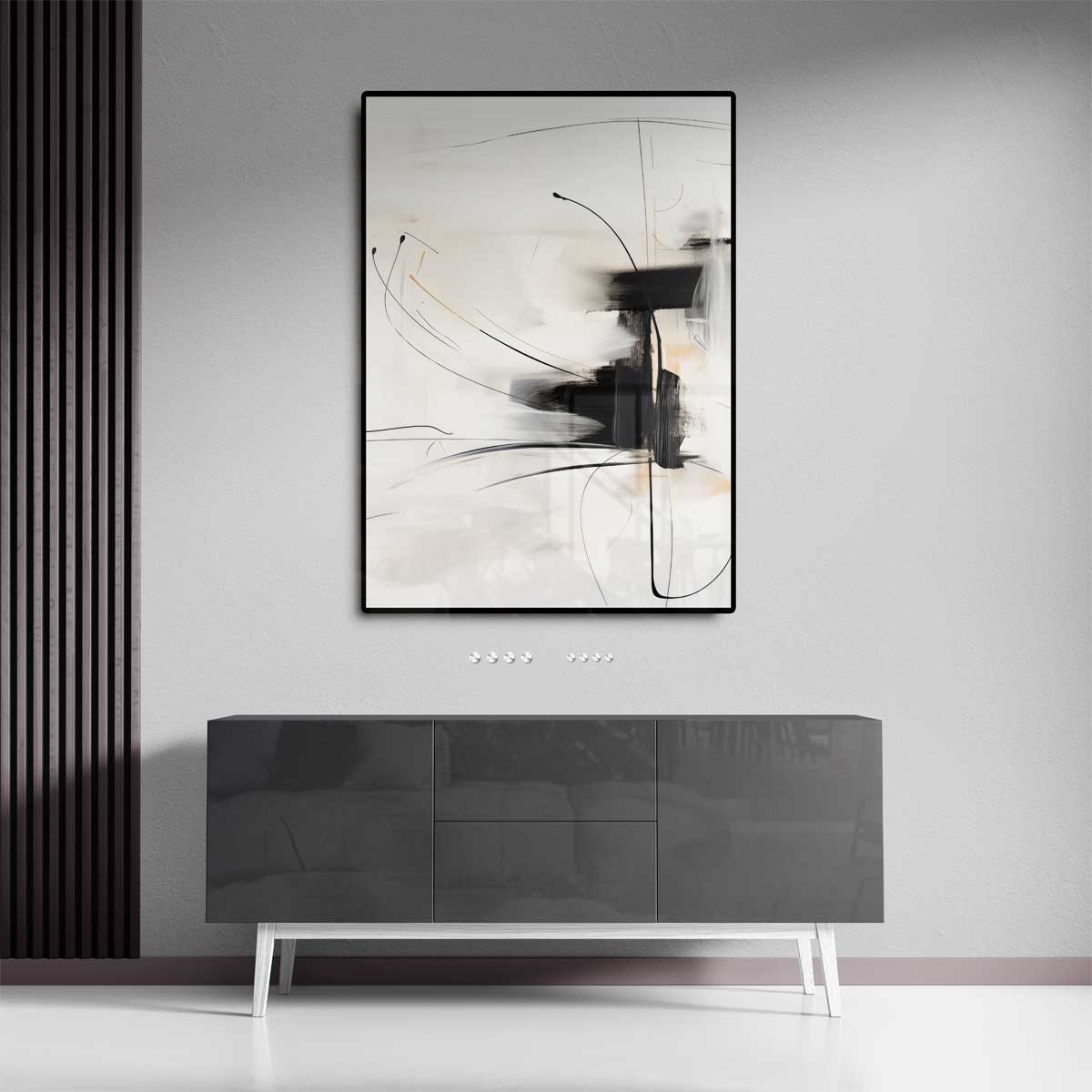 Vleugje Beweging – staand kunstwerk voor modern interieur