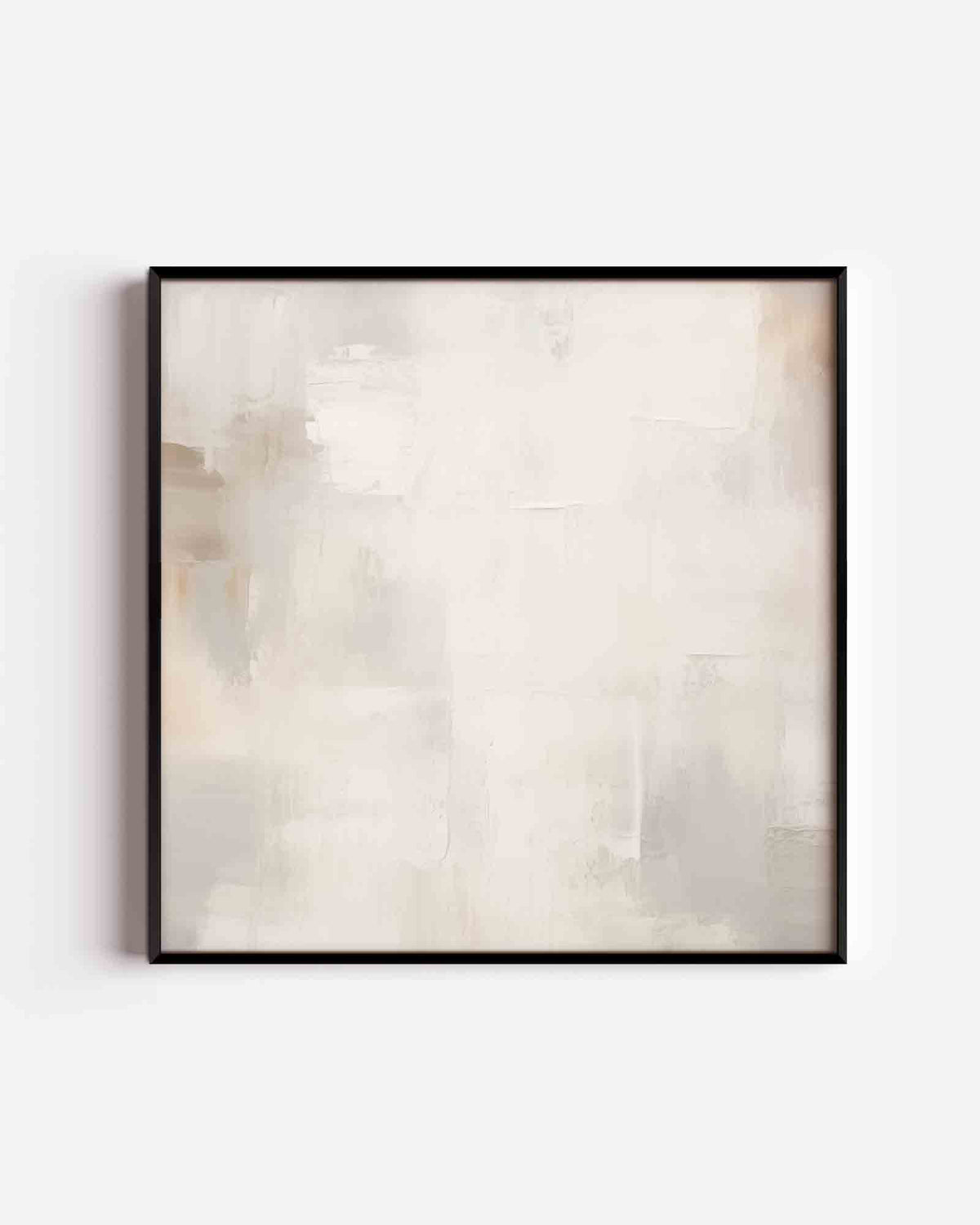Abstracte beige textuur – abstracte vierkante poster als wanddecoratie