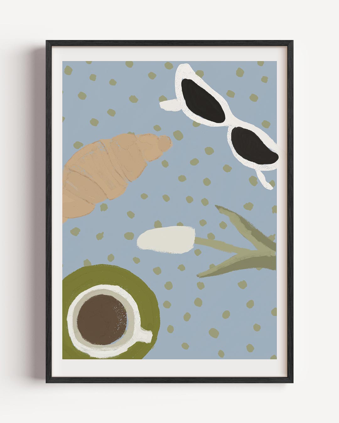 Zomerse Dagdroom – keuken portret poster als wanddecoratie