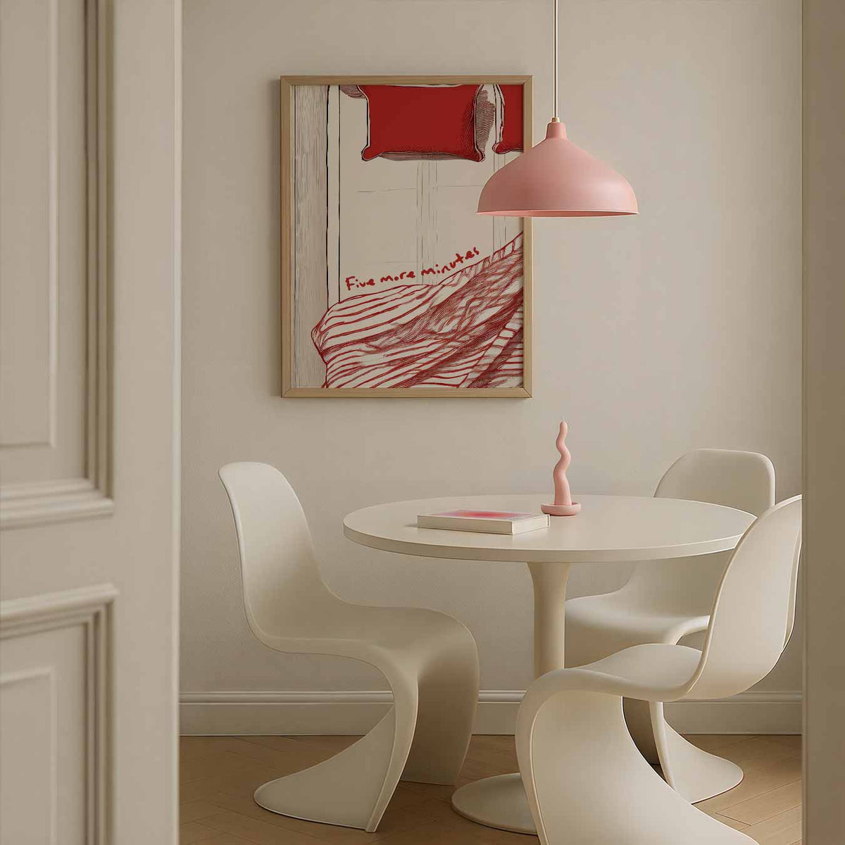 Slaapkamer Inspiratie – zomerse poster in staand formaat
