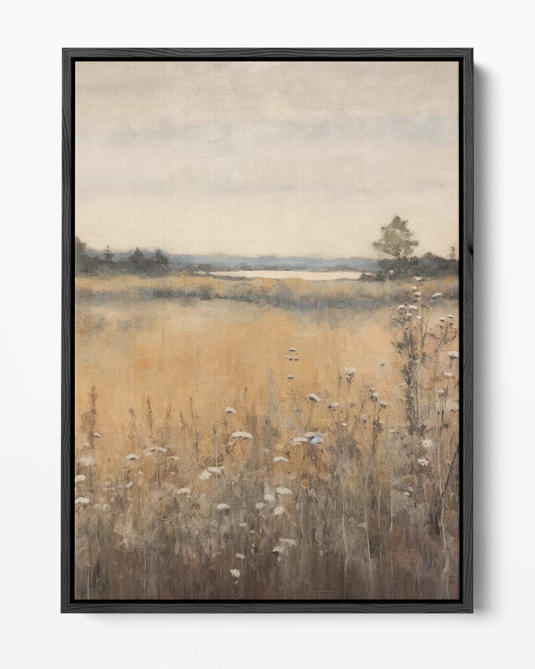 Rustiek Landschap in Herfstkleuren – portret kunstwerk als wanddecoratie
