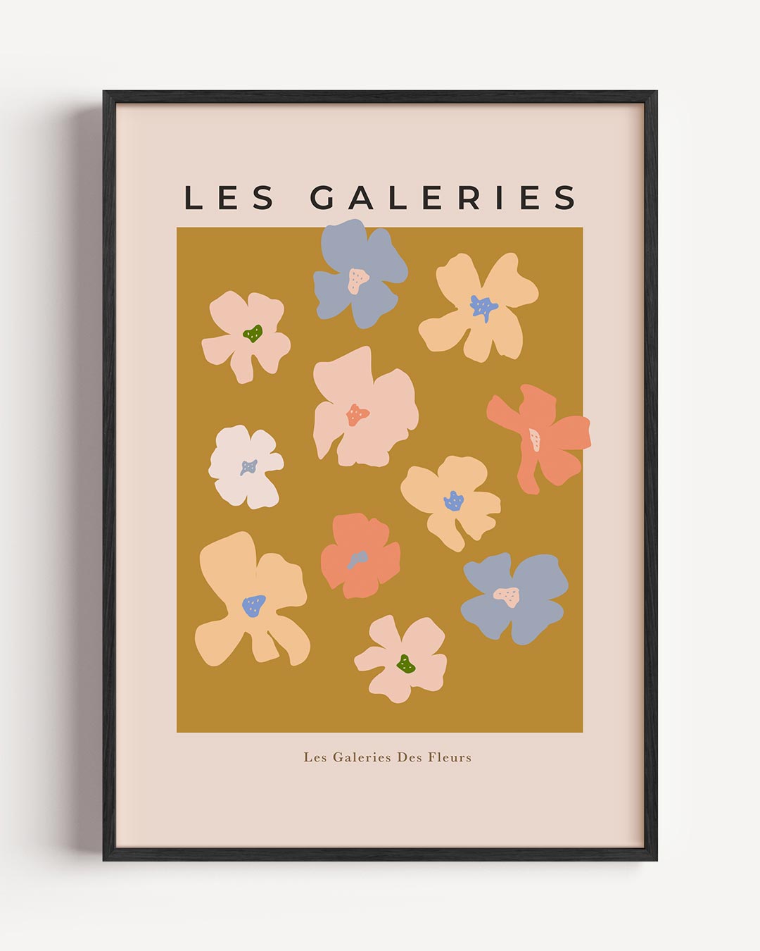 Bloemenpracht – bloemen portret poster als wanddecoratie