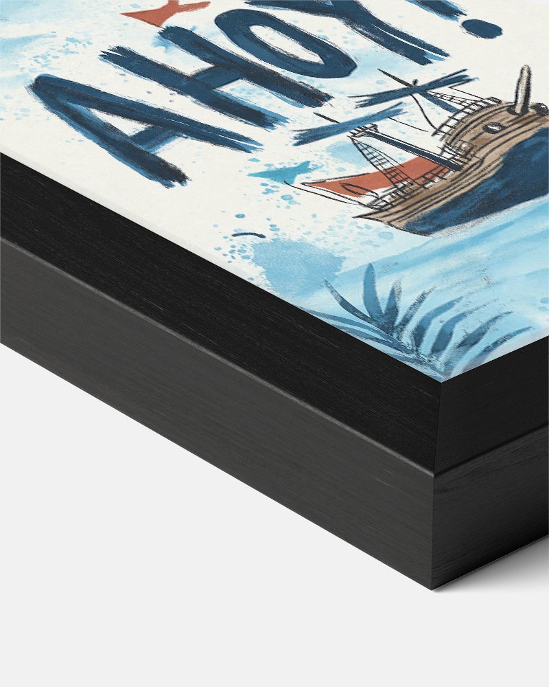 Avontuurlijke Schip Ahoy – kids portret poster, afbeelding 7