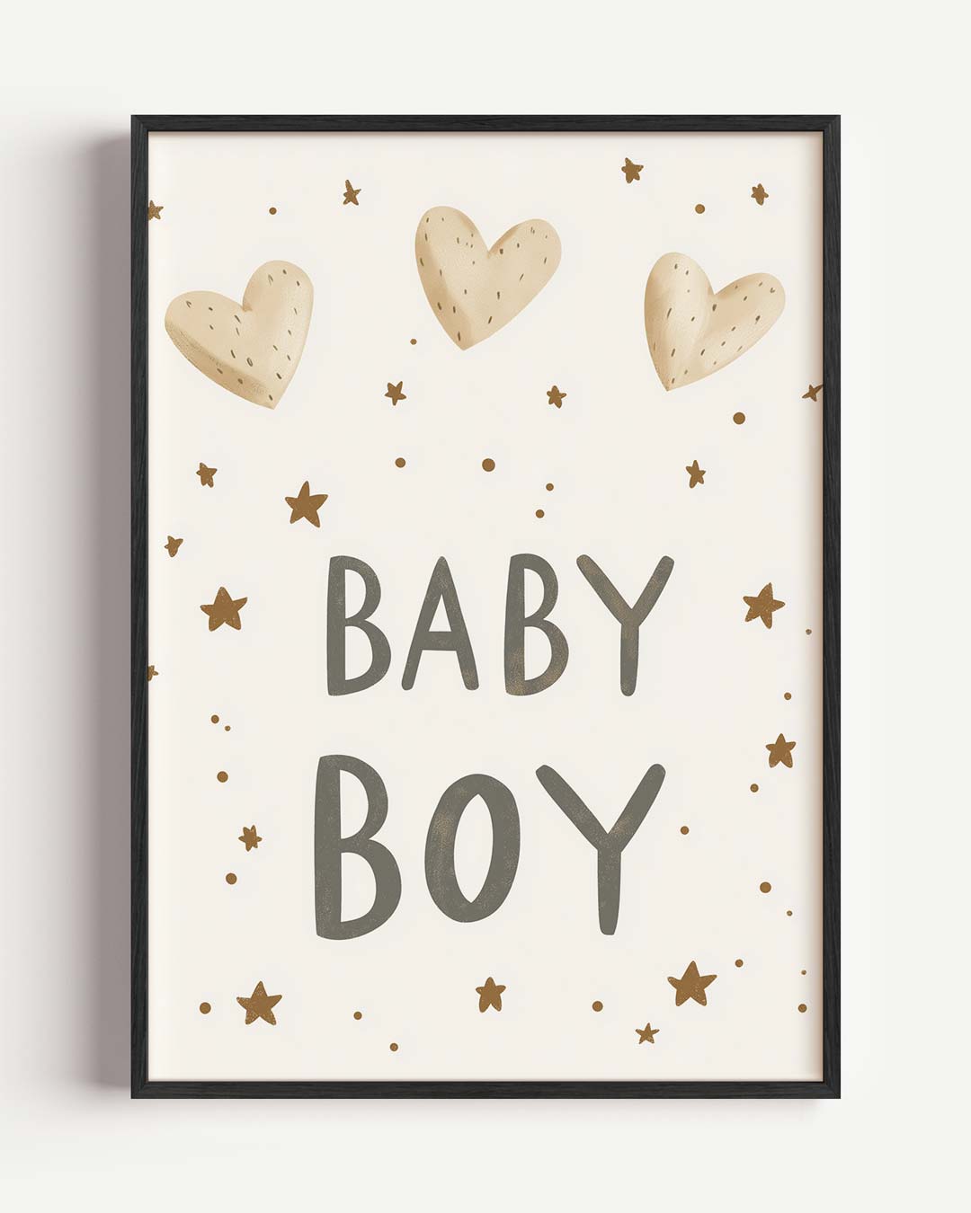 Welkom Kleine Jongen – kids portret poster als wanddecoratie