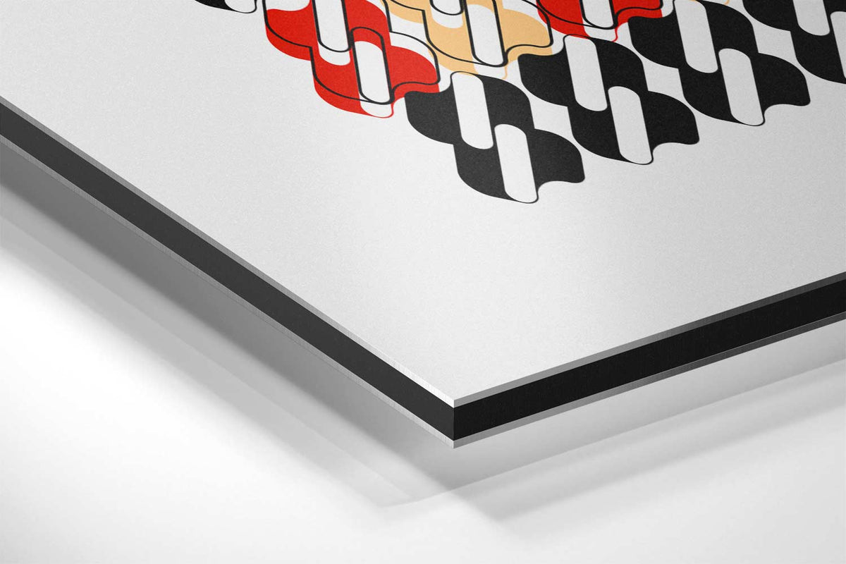 Kleurrijke Flessen Abstract – canvas kunstwerk als wanddecoratie
