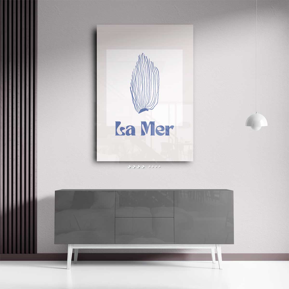La Mer Zeewierprint – portret kunstwerk als wanddecoratie, afbeelding 13