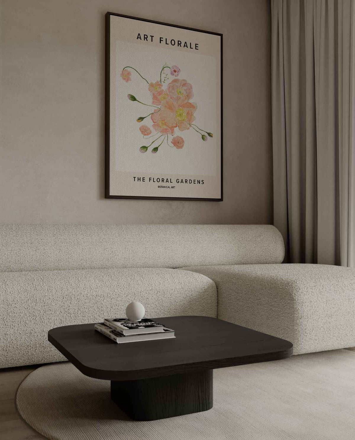 Bloeiende Tuinen Botanische Kunst – dibond kunstwerk als wanddecoratie