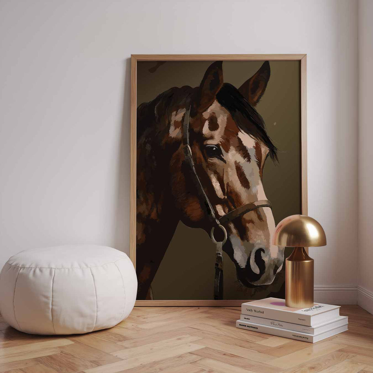 Elegante Paardenposter – dieren poster in staand formaat