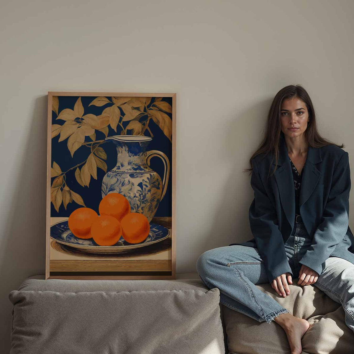 Klassieke Stilleven – staande keuken wanddecoratie van WallArtistic