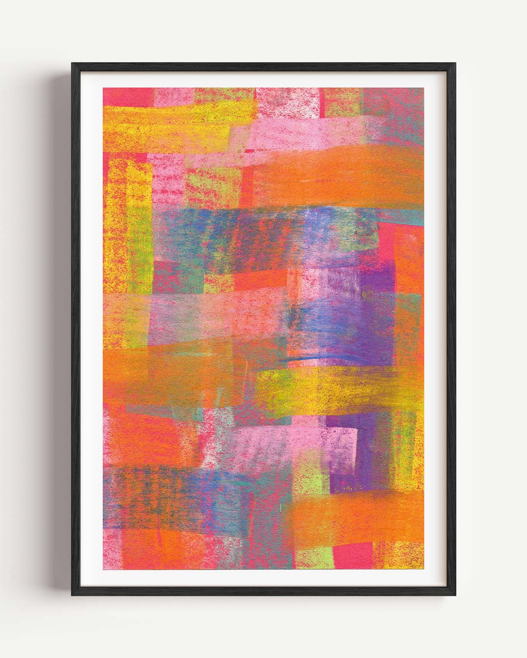 Kleuren Mozaïek – Popart en Streetart portret poster als wanddecoratie