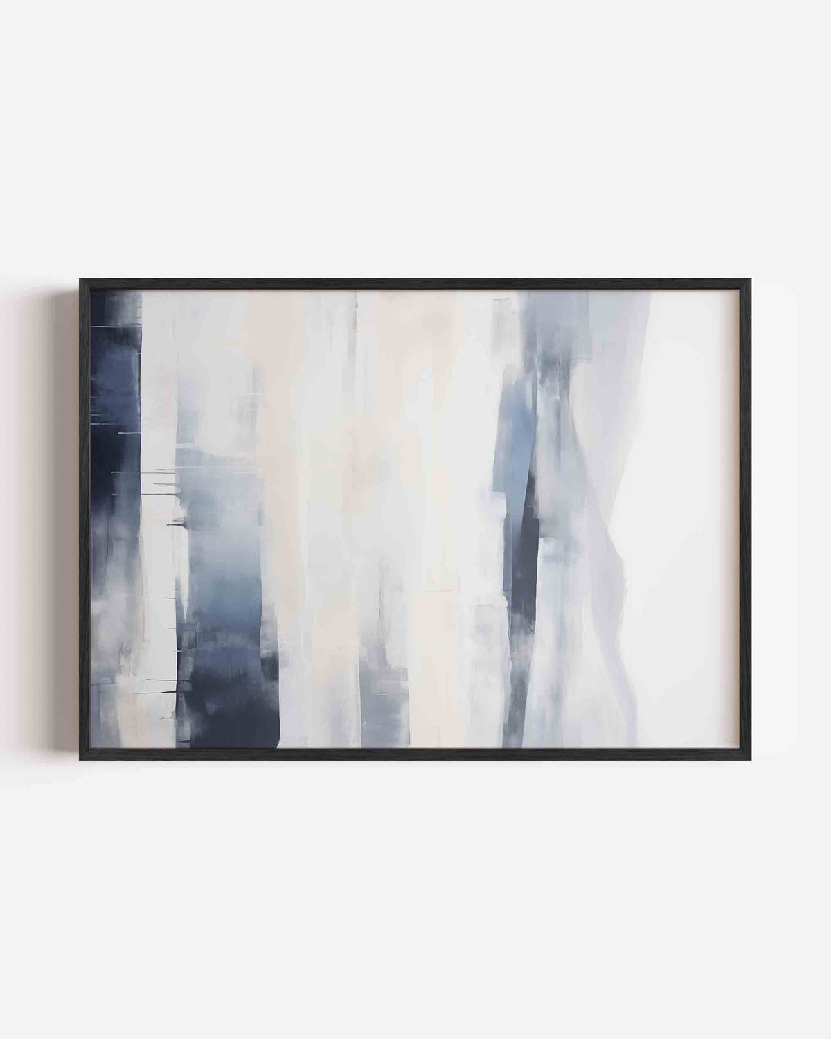 Abstracte verticale vormen – abstracte landscape poster als wanddecoratie