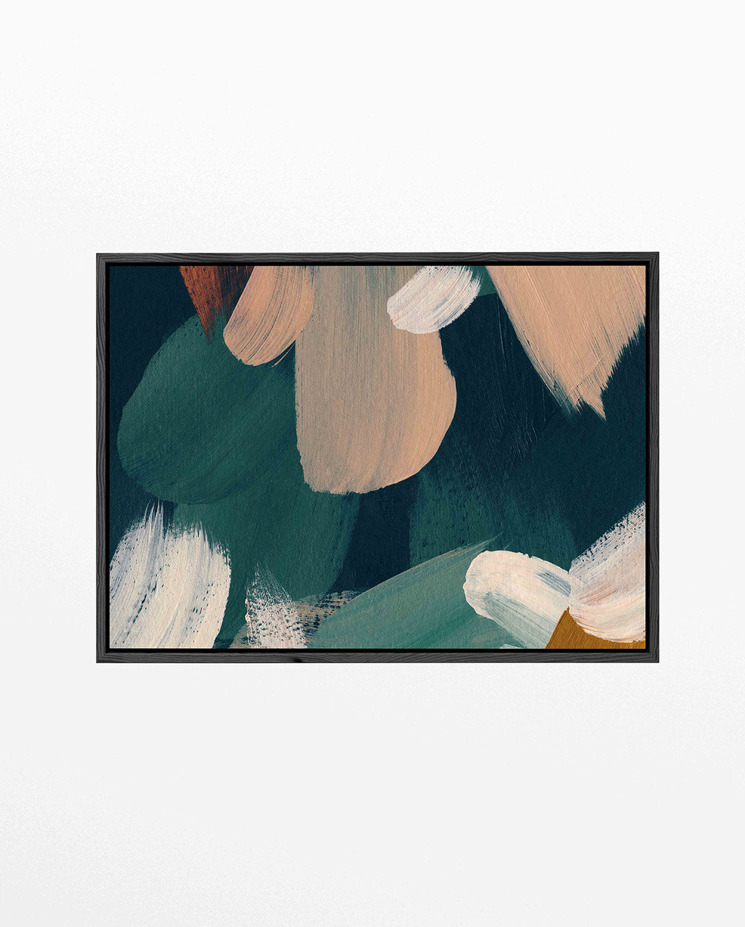 Kleurencompositie – Dynamische – liggend wanddecoratie kunstwerk