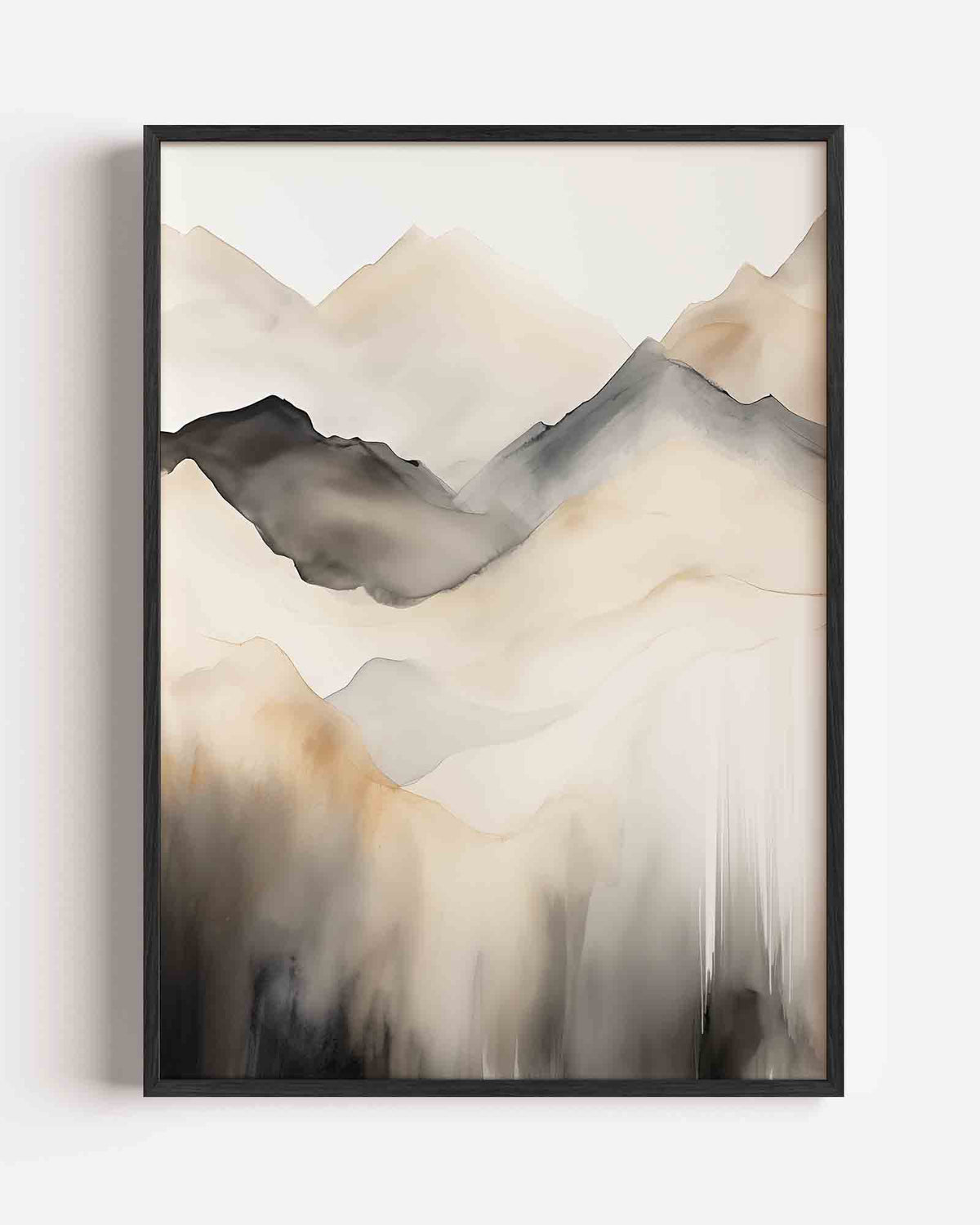 Berglandschap – natuur portret poster als wanddecoratie