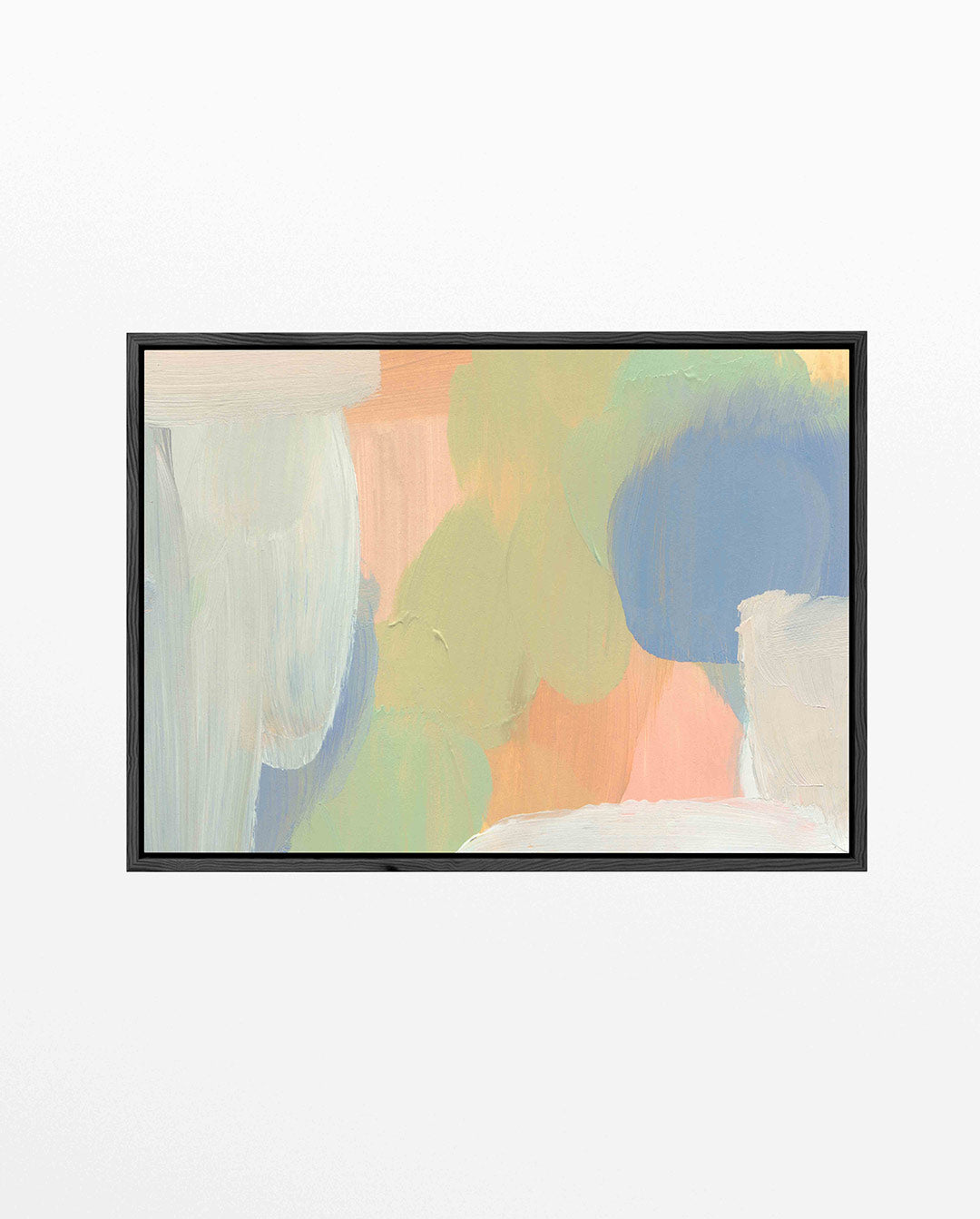 Kleurrijke vegen compositie – Vegen – liggend wanddecoratie kunstwerk