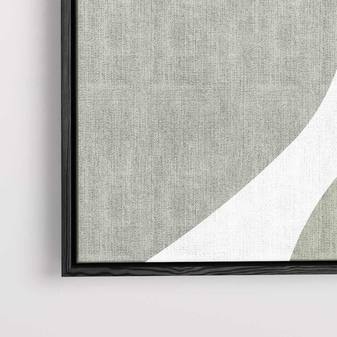 Organische Vormen Wanddecoratie – dibond kunstwerk als wanddecoratie